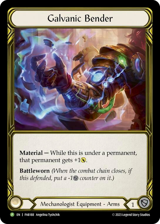Image for Galvanic Bender - FAB188 (Flesh and Blood: Promo Cards) (FAB188) - Flesh and Blood TCG