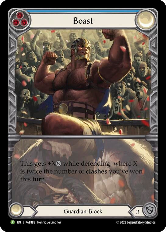 Image for Boast - FAB189 (Flesh and Blood: Promo Cards) (FAB189) - Flesh and Blood TCG