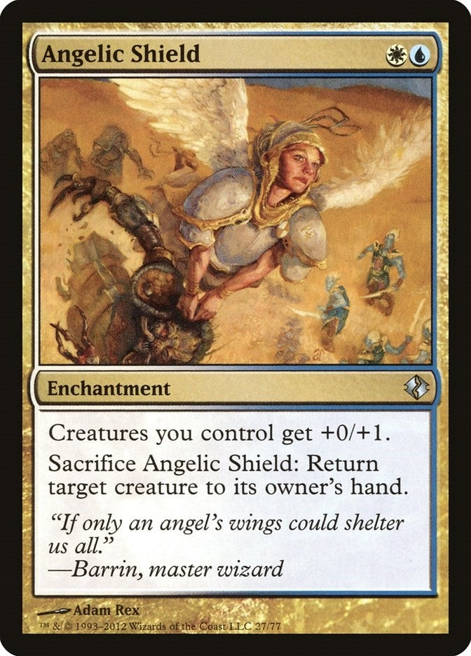 Image for Angelic Shield (Duel Decks: Venser vs. Koth) (27) - Magic: The Gathering