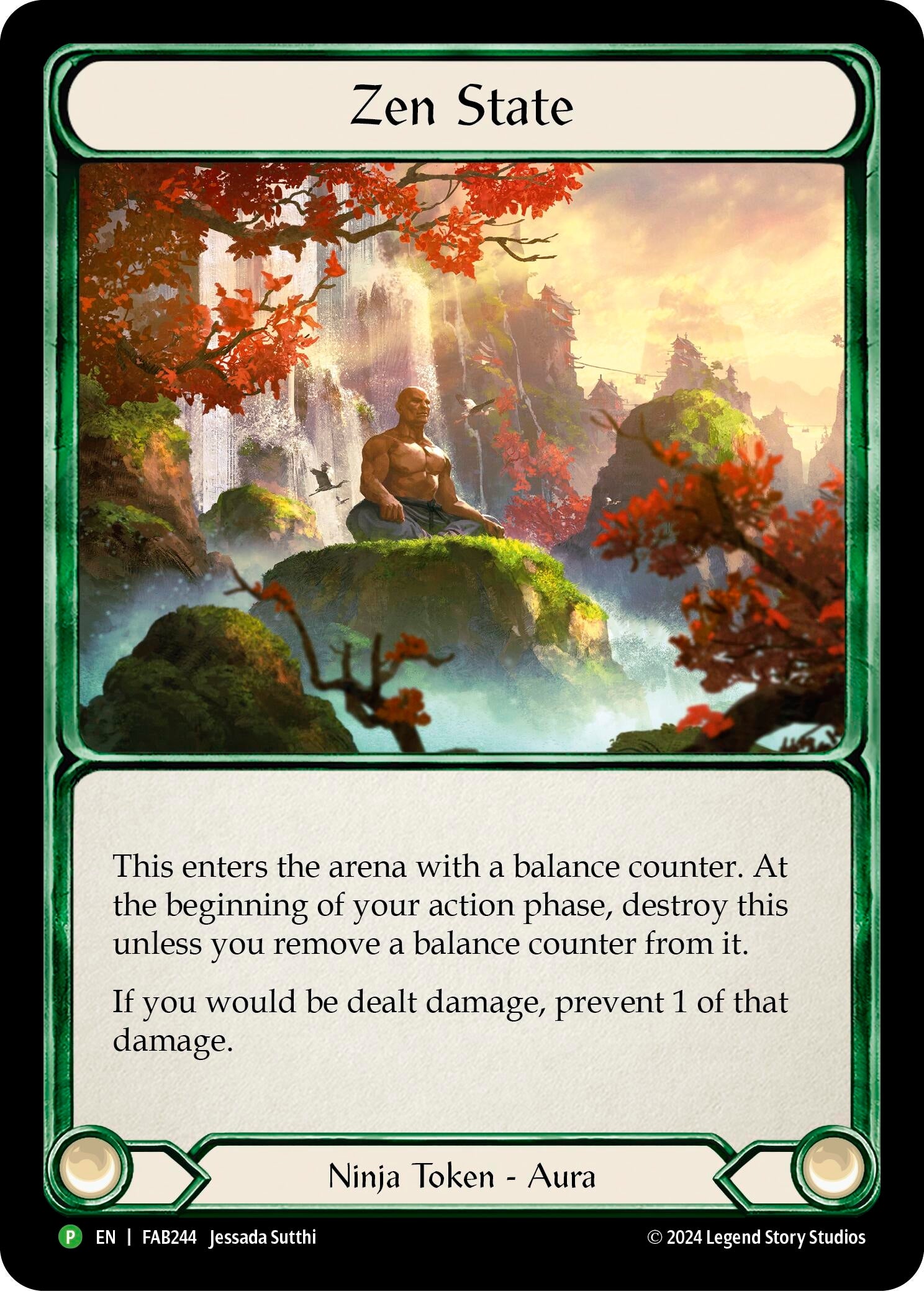 Image for Zen State - FAB244 (Flesh and Blood: Promo Cards) (FAB244) - Flesh and Blood TCG