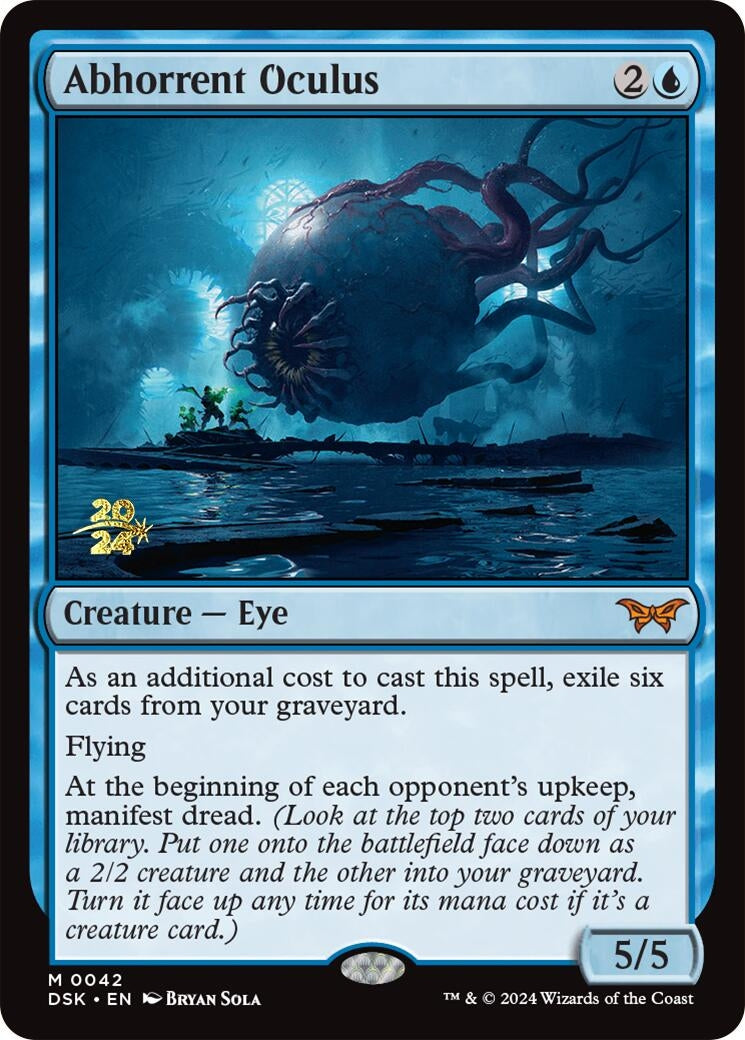 Image for Abhorrent Oculus (Prerelease Cards) (42) - Magic: The Gathering