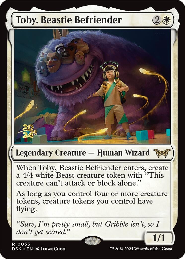 Image for Toby, Beastie Befriender (Prerelease Cards) (35) - Magic: The Gathering
