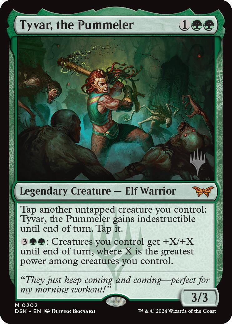 Image for Tyvar, the Pummeler (Promo Pack: Duskmourn: House of Horror) (202) - Magic: The Gathering