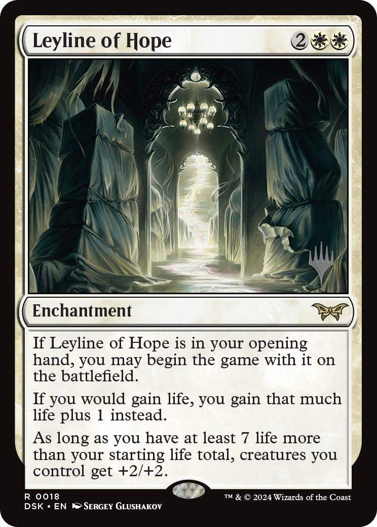 Image for Leyline of Hope (Promo Pack: Duskmourn: House of Horror) (18) - Magic: The Gathering