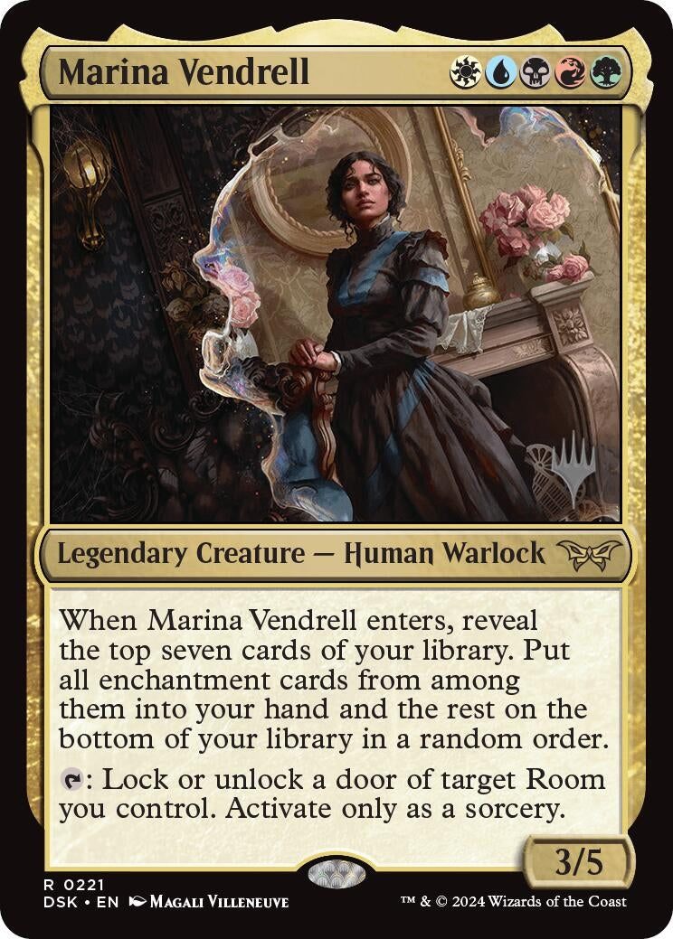 Image for Marina Vendrell (Promo Pack: Duskmourn: House of Horror) (221) - Magic: The Gathering