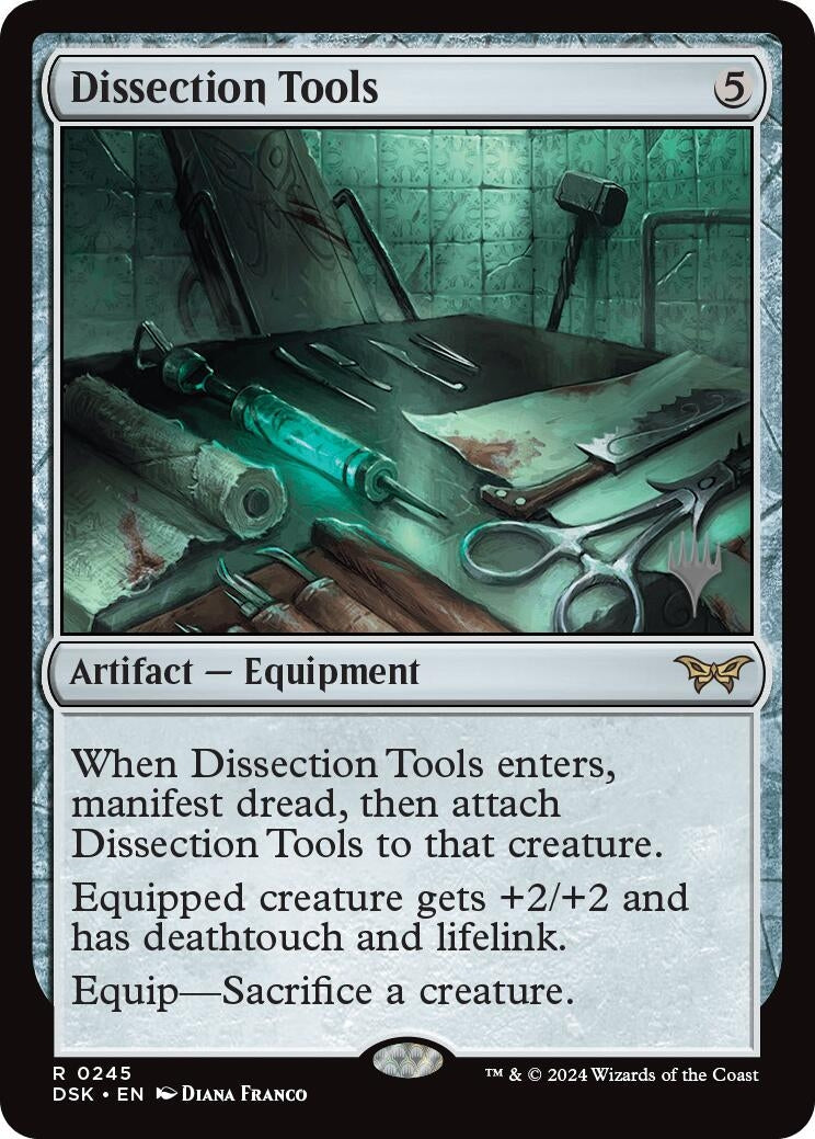 Image for Dissection Tools (Promo Pack: Duskmourn: House of Horror) (245) - Magic: The Gathering