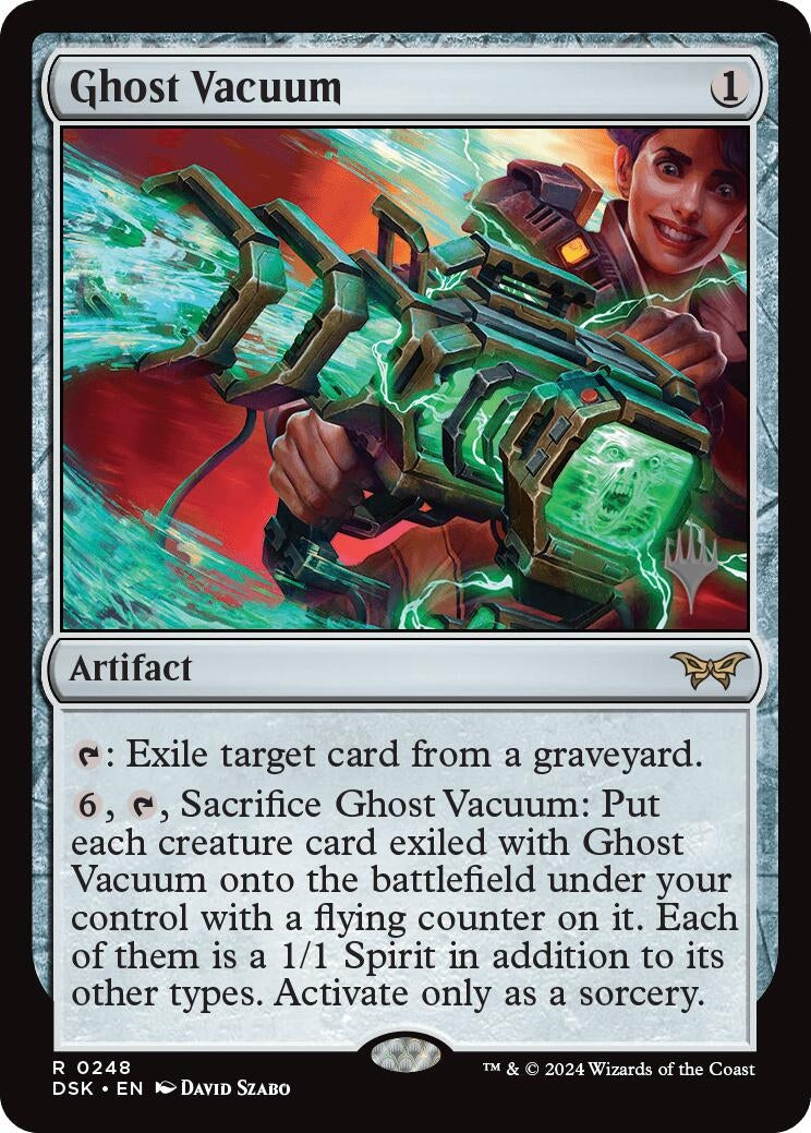 Image for Ghost Vacuum (Promo Pack: Duskmourn: House of Horror) (248) - Magic: The Gathering