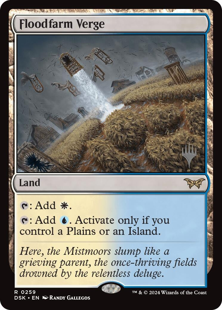 Image for Floodfarm Verge (Promo Pack: Duskmourn: House of Horror) (259) - Magic: The Gathering