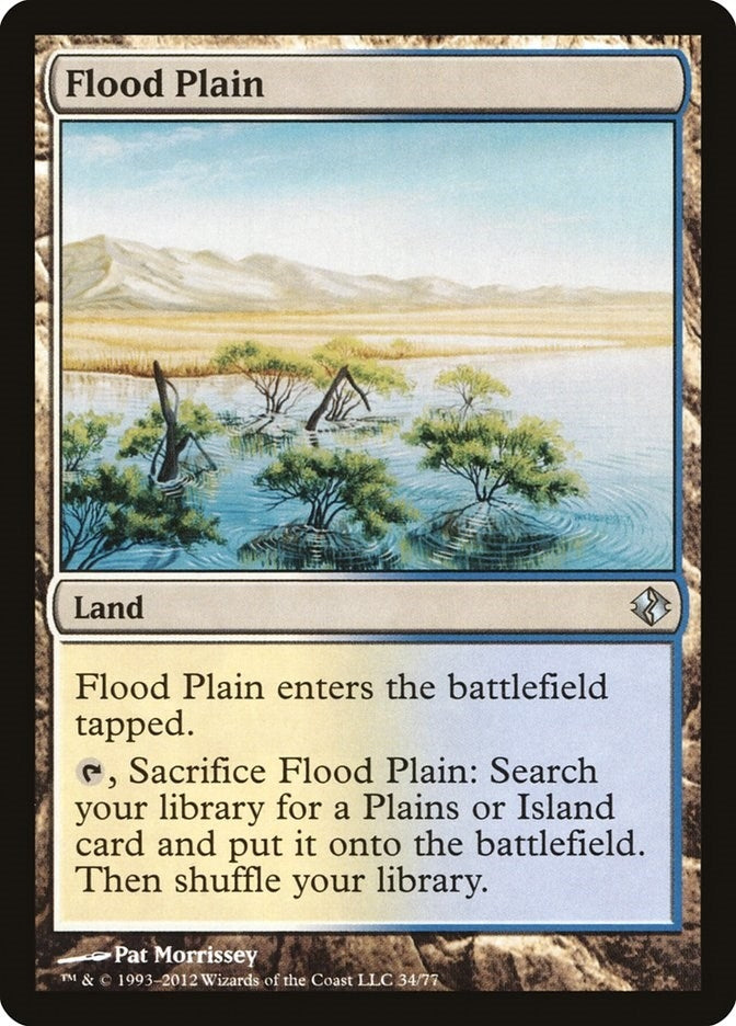 Image for Flood Plain (Duel Decks: Venser vs. Koth) (34) - Magic: The Gathering