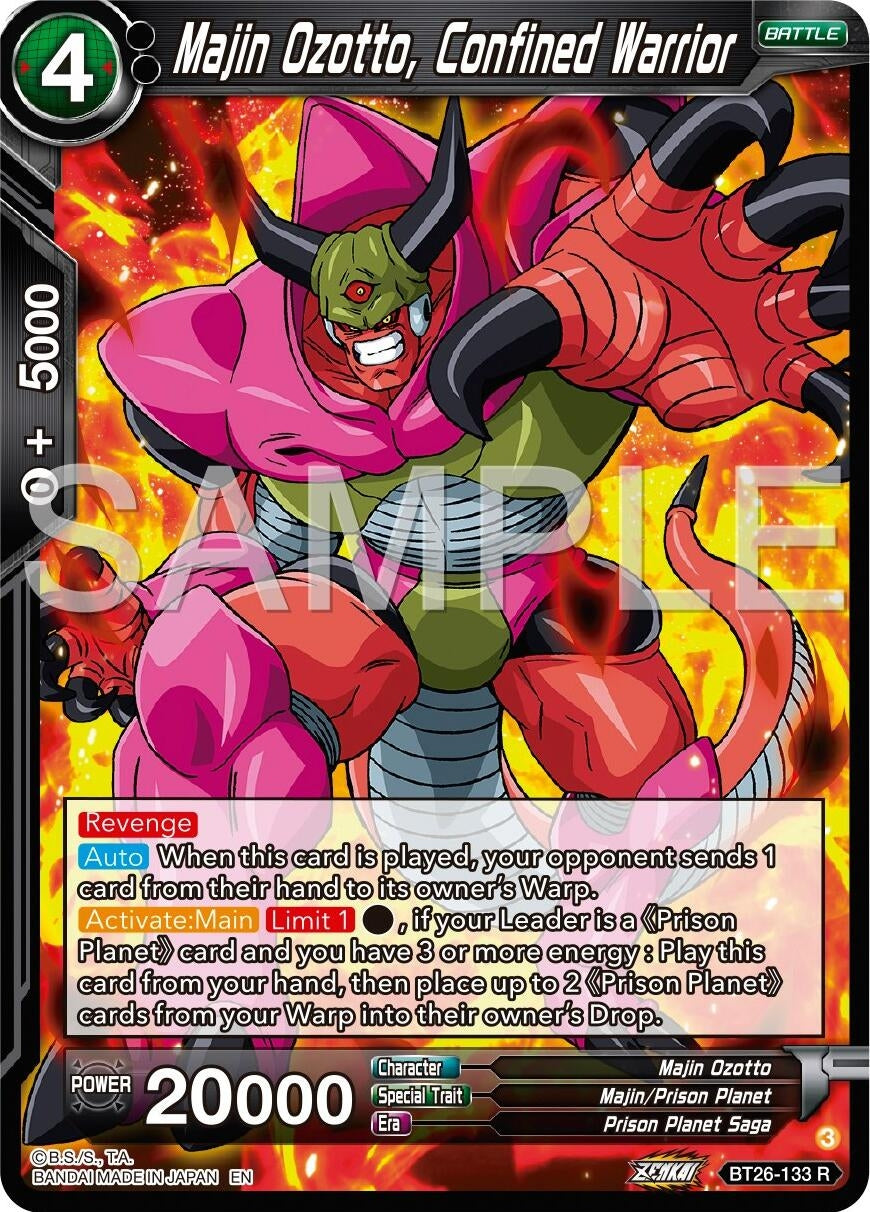 Image for Majin Ozotto, Confined Warrior (Ultimate Advent) (BT26-133) - Dragon Ball Super: Masters