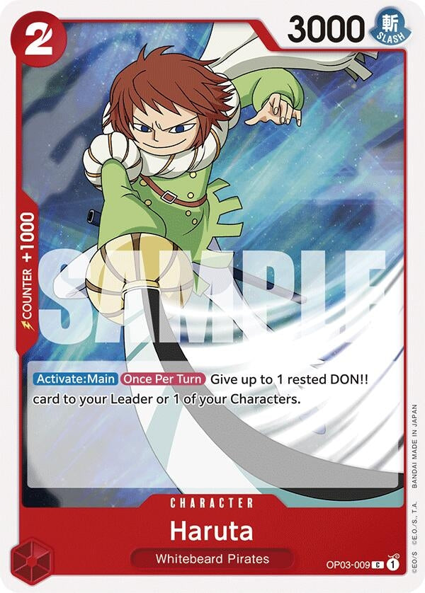 Image for Haruta (Starter Deck 15: RED Edward.Newgate) (3009) - One Piece Card Game
