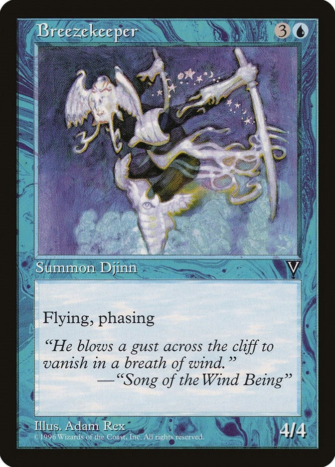Image for Breezekeeper (Visions) - Magic: The Gathering