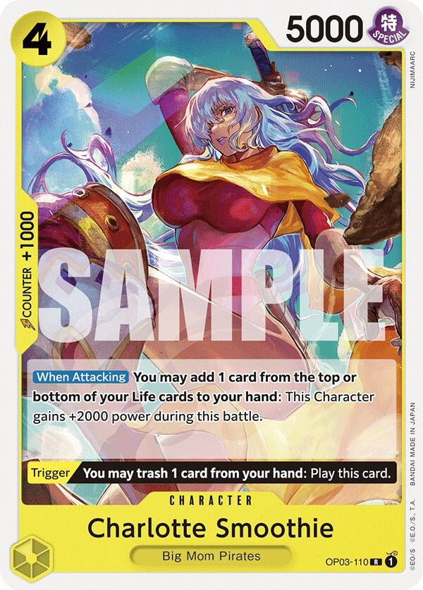 Image for Charlotte Smoothie (Starter Deck 20: YELLOW Charlotte Katakuri) (OP03-110) - One Piece Card Game