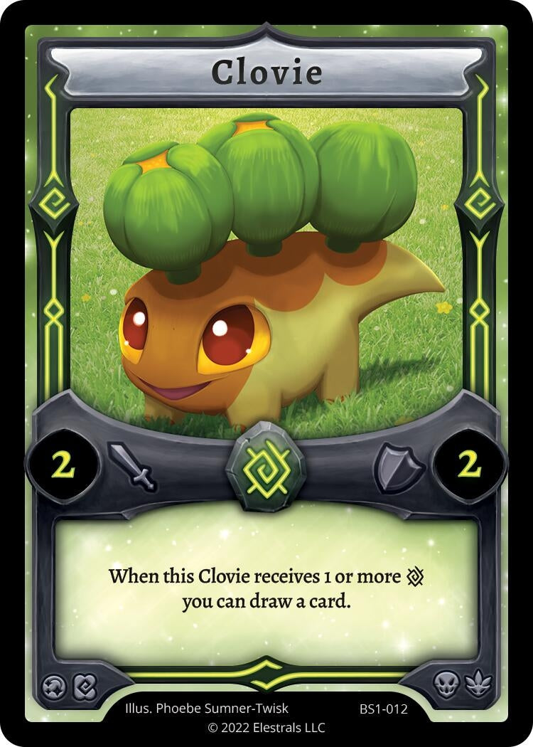 Image for Clovie (Base Set [Kickstarter Edition]) (BS1-012) - Elestrals
