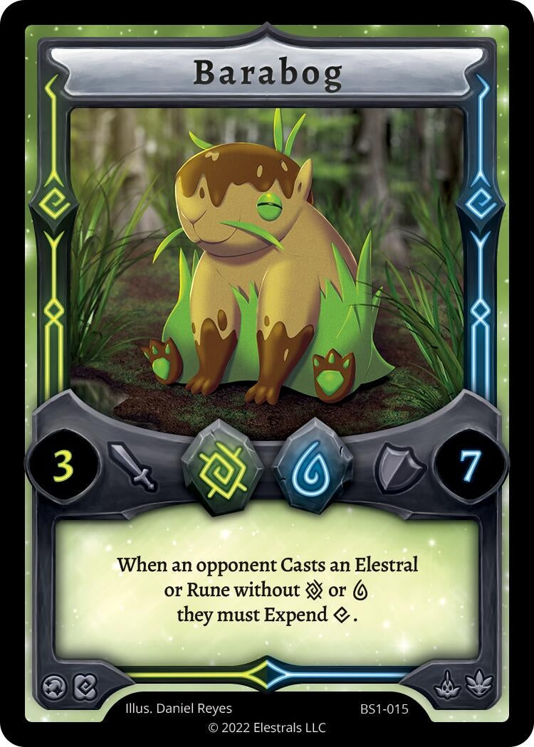 Image for Barabog (Base Set [Kickstarter Edition]) (BS1-015) - Elestrals