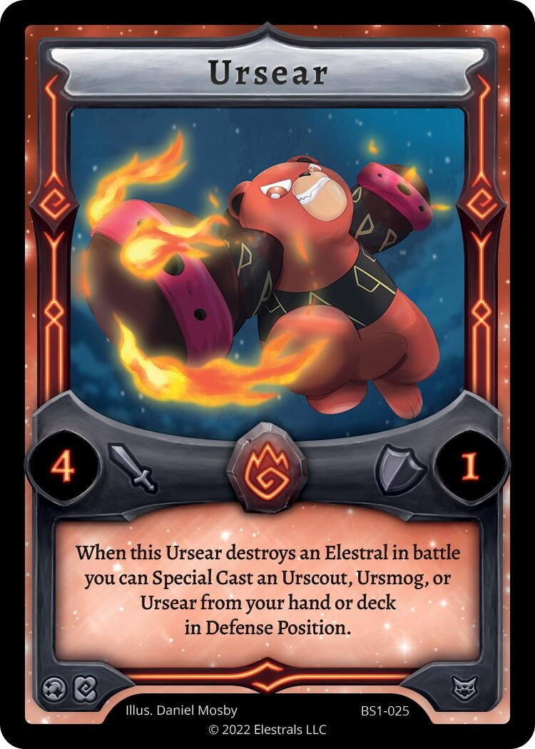 Image for Ursear (Base Set [Kickstarter Edition]) (BS1-025) - Elestrals
