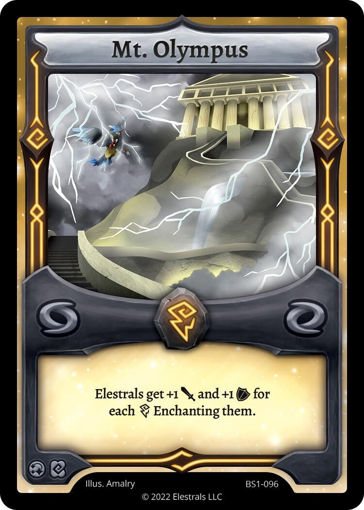 Image for Mt. Olympus (Base Set [Kickstarter Edition]) (BS1-096) - Elestrals