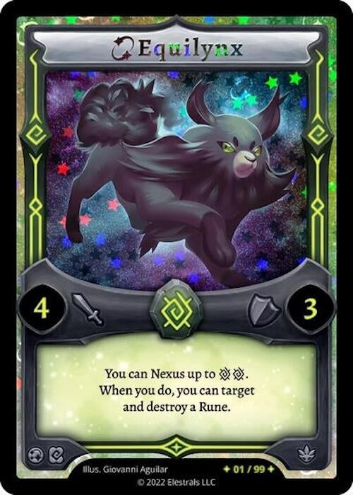 Image for Equilynx (Serialized) (Base Set [Kickstarter Edition]) (/99) - Elestrals