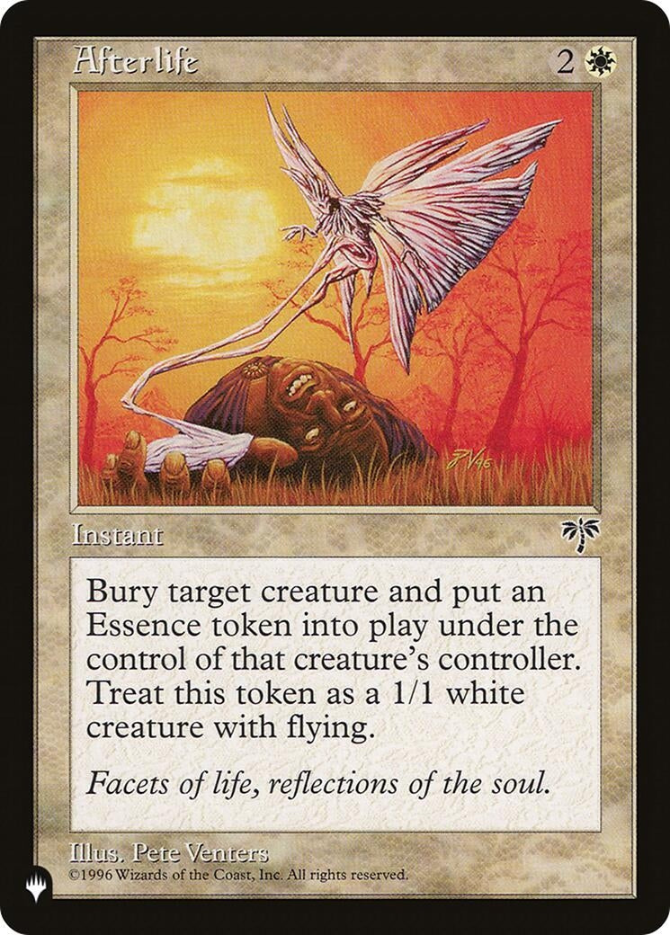 Image for Afterlife (The List Reprints) - Magic: The Gathering
