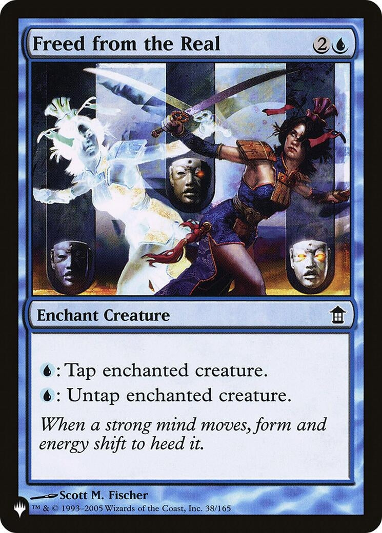 Image for Freed from the Real (The List Reprints) (38/165) - Magic: The Gathering