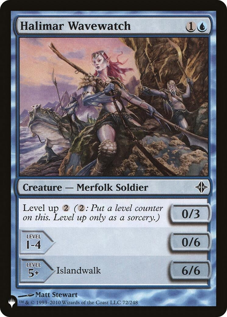 Image for Halimar Wavewatch (The List Reprints) (72/248) - Magic: The Gathering
