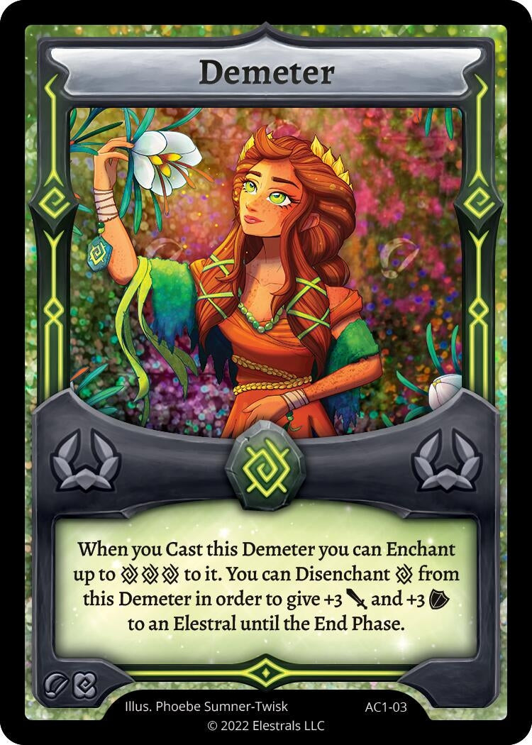 Image for Demeter (Artist Collection) (AC1-03) - Elestrals