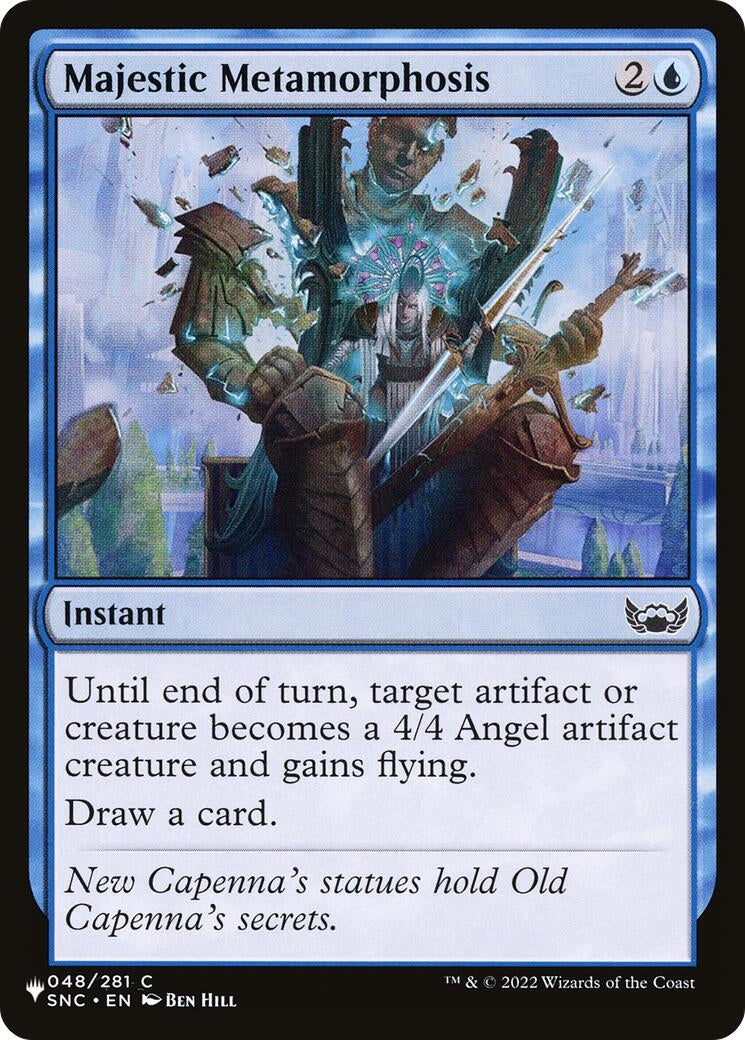 Image for Majestic Metamorphosis (The List Reprints) (048/281) - Magic: The Gathering