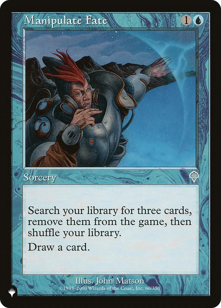 Image for Manipulate Fate (The List Reprints) (60/350) - Magic: The Gathering