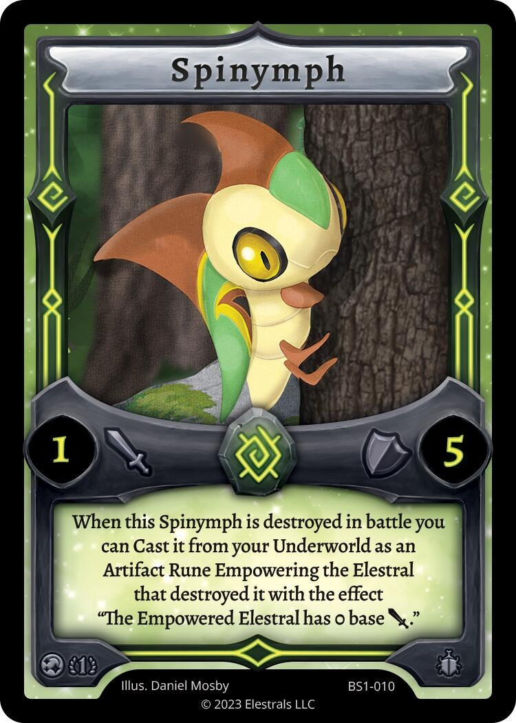 Image for Spinymph (Base Set [First Edition]) (BS1-010) - Elestrals