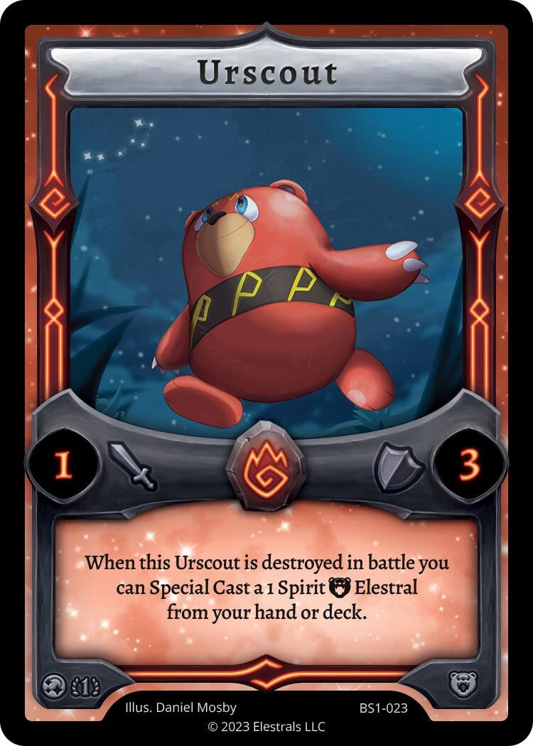 Image for Urscout (Base Set [First Edition]) (BS1-023) - Elestrals