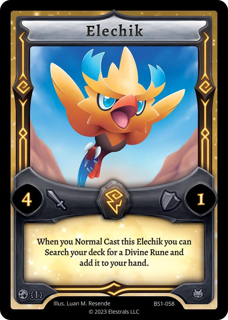Image for Elechik (Base Set [First Edition]) (BS1-058) - Elestrals