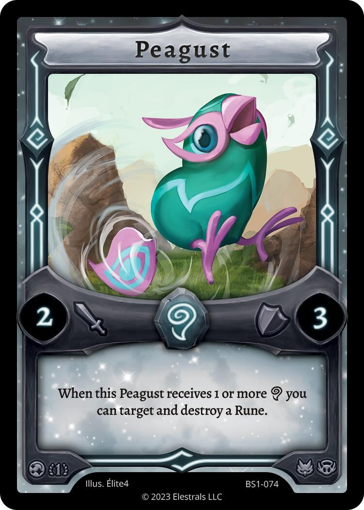 Image for Peagust (Base Set [First Edition]) (BS1-074) - Elestrals