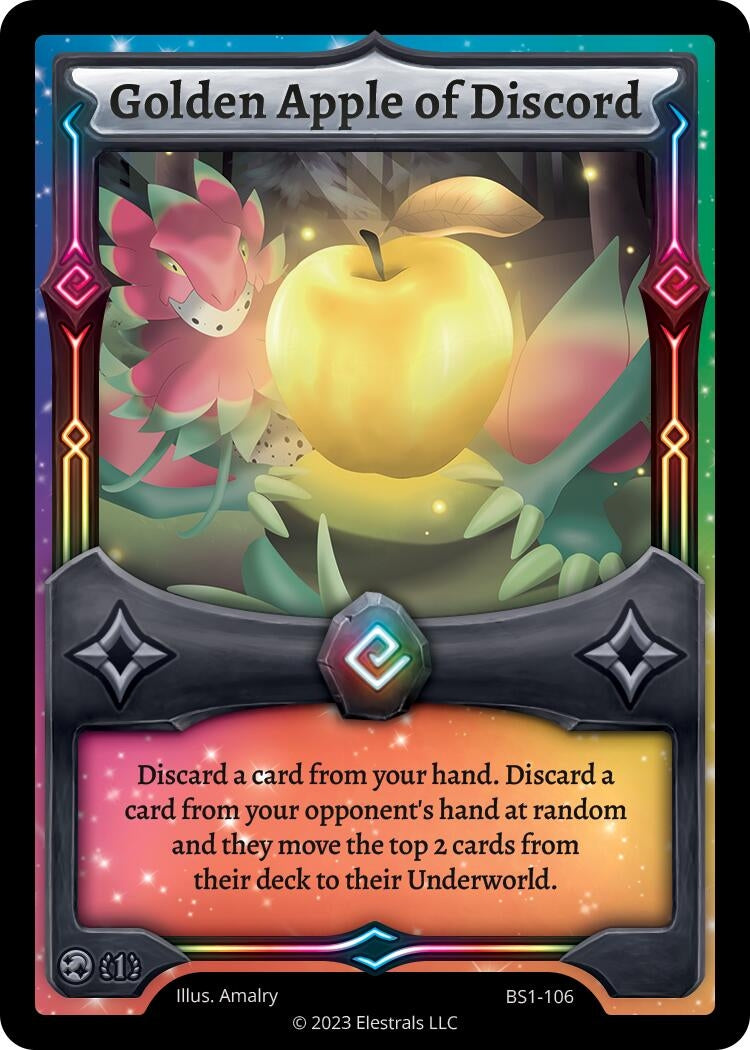Image for Golden Apple of Discord (Base Set [First Edition]) (BS1-106) - Elestrals
