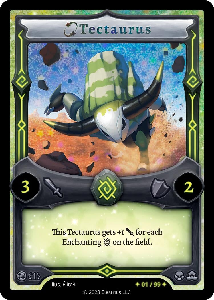 Image for Tectaurus (Serialized) (Base Set [First Edition]) (/99) - Elestrals