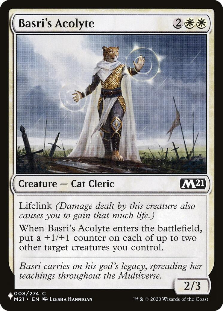 Image for Basri's Acolyte (The List Reprints) (008/274) - Magic: The Gathering