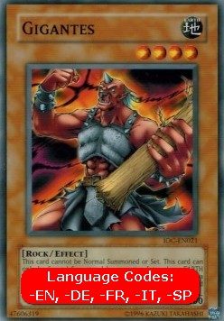 Gigantes (V.2 - Common) - Invasion of Chaos (Common) [IOC-EN021]