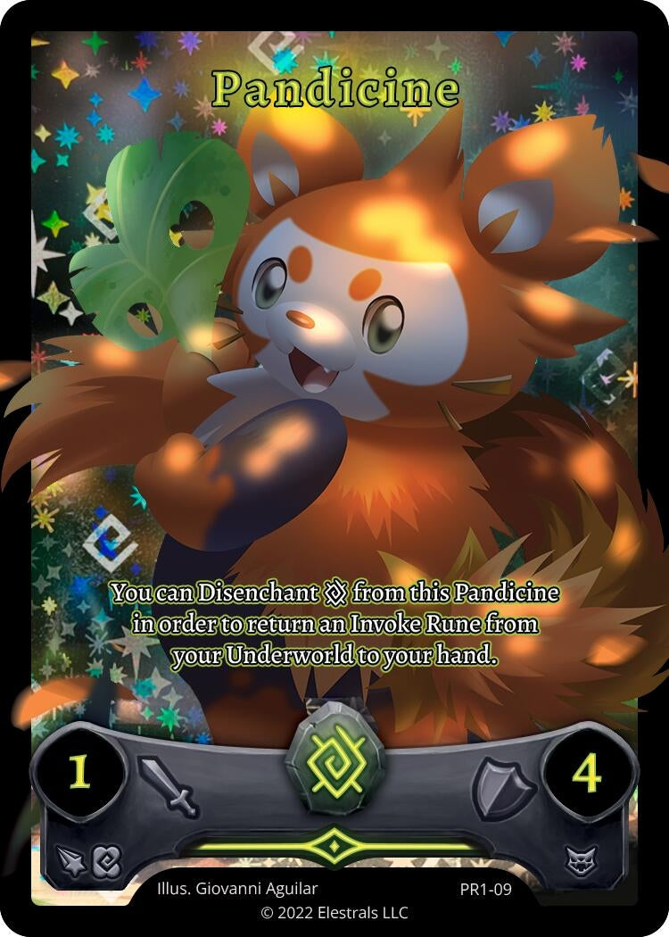 Image for Pandicine (Full Art) (Base Promos [Kickstarter Edition]) (PR1-09) - Elestrals