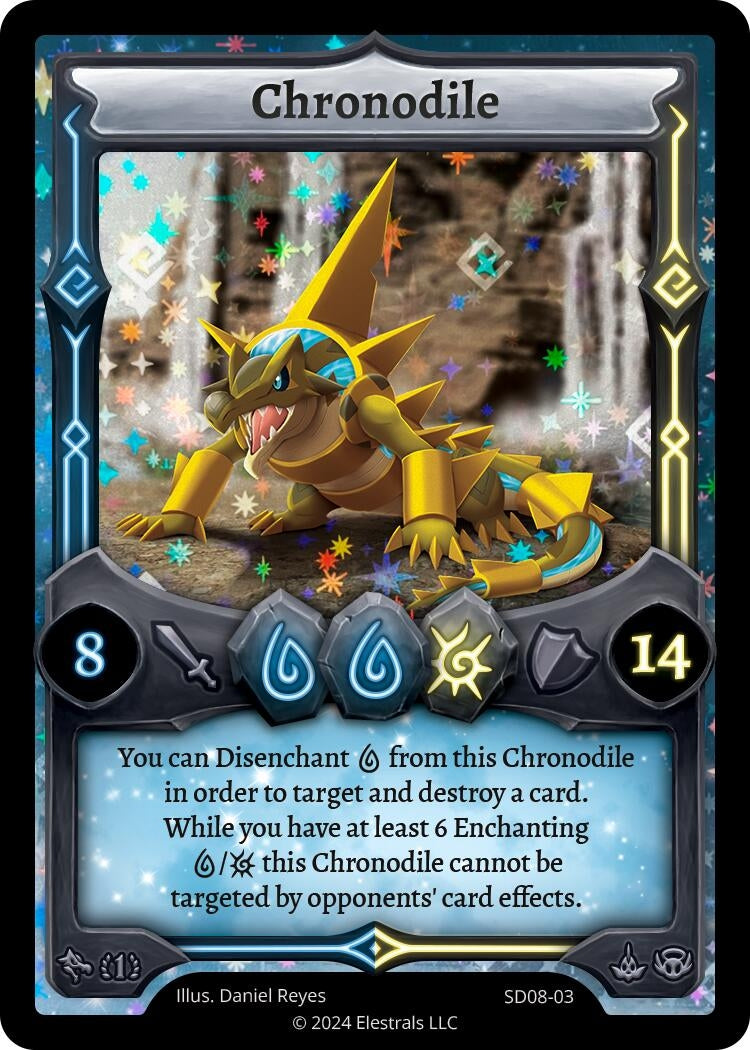 Image for Chronodile (Chronodile Starter Deck [First Edition]) (SD08-03) - Elestrals