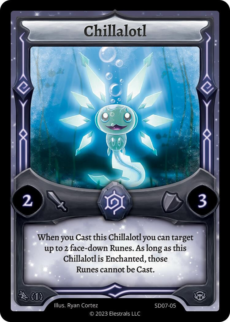 Image for Chillalotl (Emperowatt Starter Deck [First Edition]) (SD07-05) - Elestrals