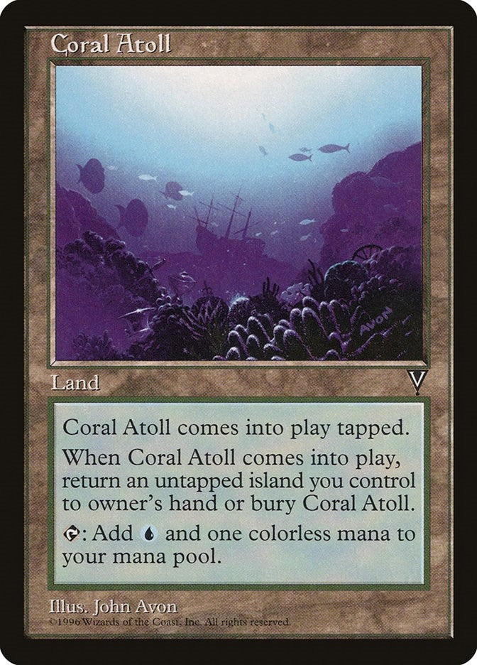 Image for Coral Atoll (Visions) - Magic: The Gathering