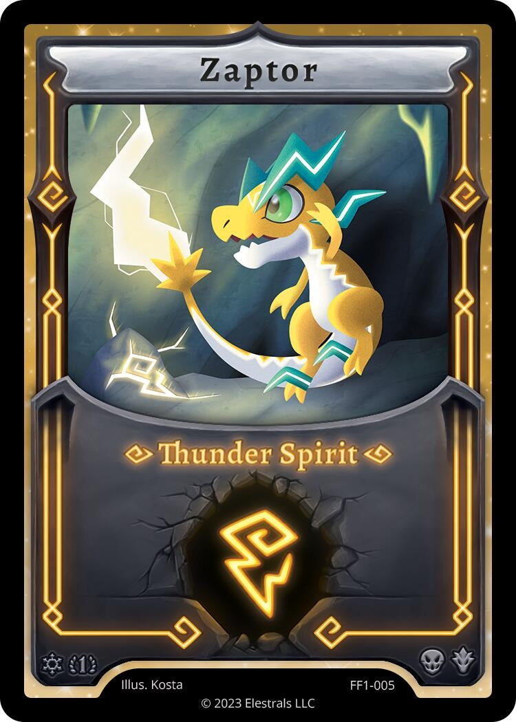 Image for Zaptor (Frostfall [First Edition]) (FF1-005) - Elestrals