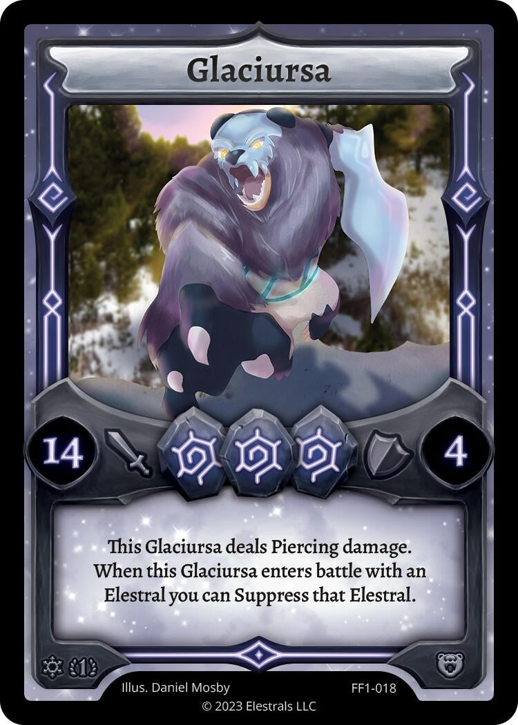 Image for Glaciursa (Frostfall [First Edition]) (FF1-018) - Elestrals