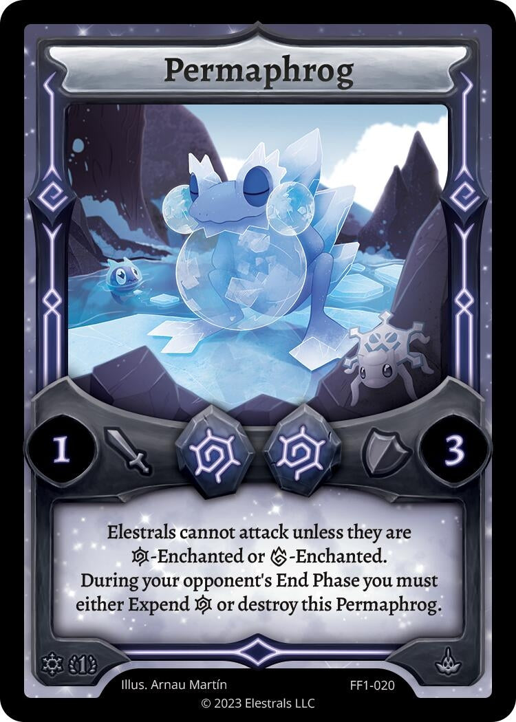 Image for Permaphrog (Frostfall [First Edition]) (FF1-020) - Elestrals