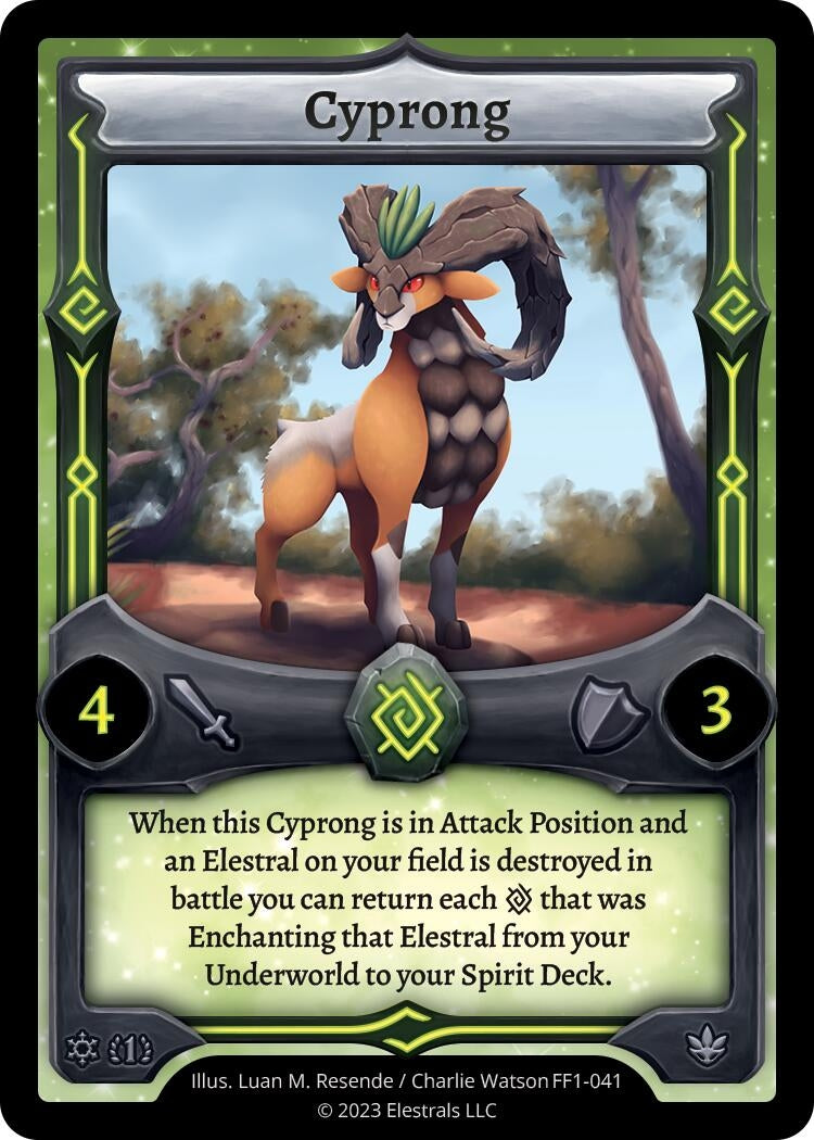 Image for Cyprong (Frostfall [First Edition]) (FF1-041) - Elestrals