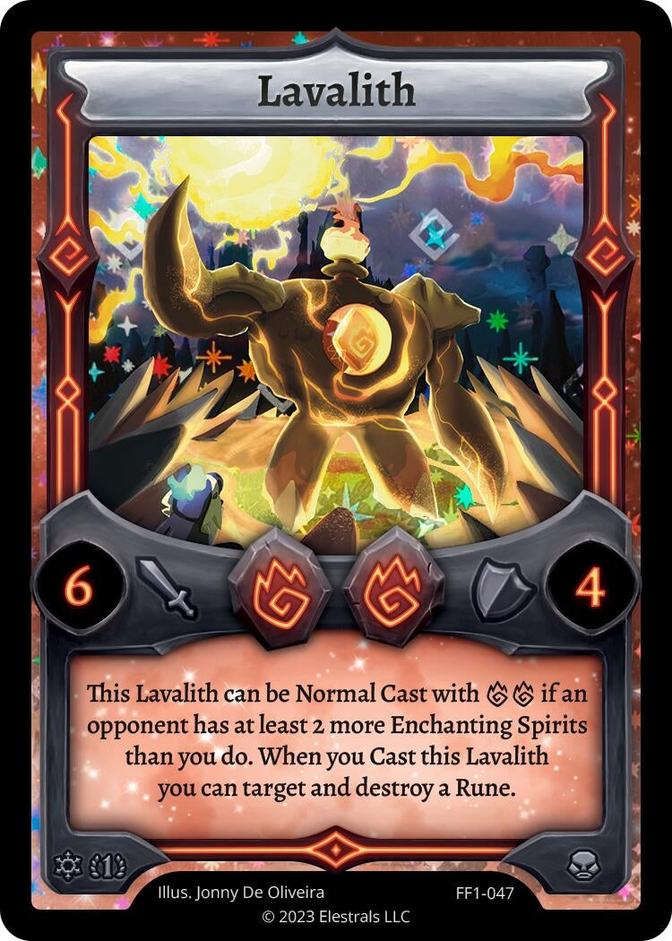 Image for Lavalith (Frostfall [First Edition]) (FF1-047) - Elestrals