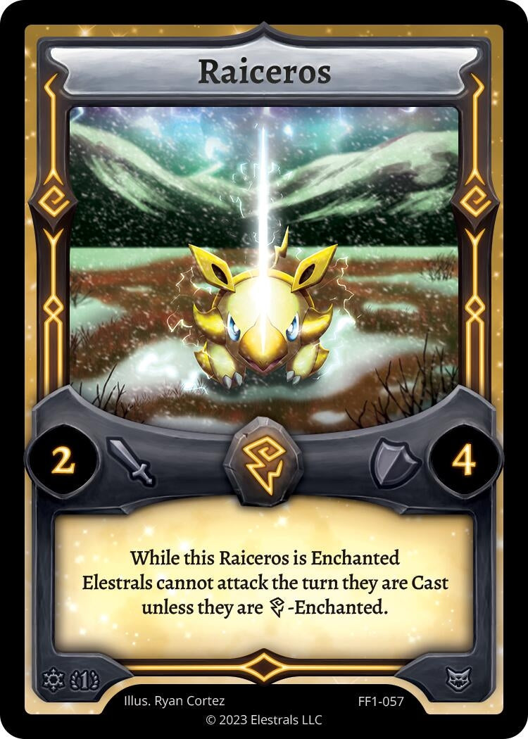 Image for Raiceros (Frostfall [First Edition]) (FF1-057) - Elestrals
