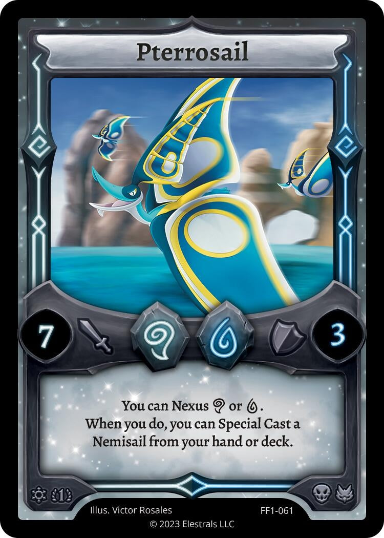 Image for Pterrosail (Frostfall [First Edition]) (FF1-061) - Elestrals