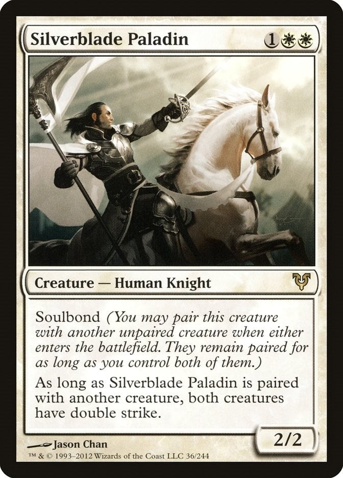 Image for Silverblade Paladin (Avacyn Restored) (36) - Magic: The Gathering