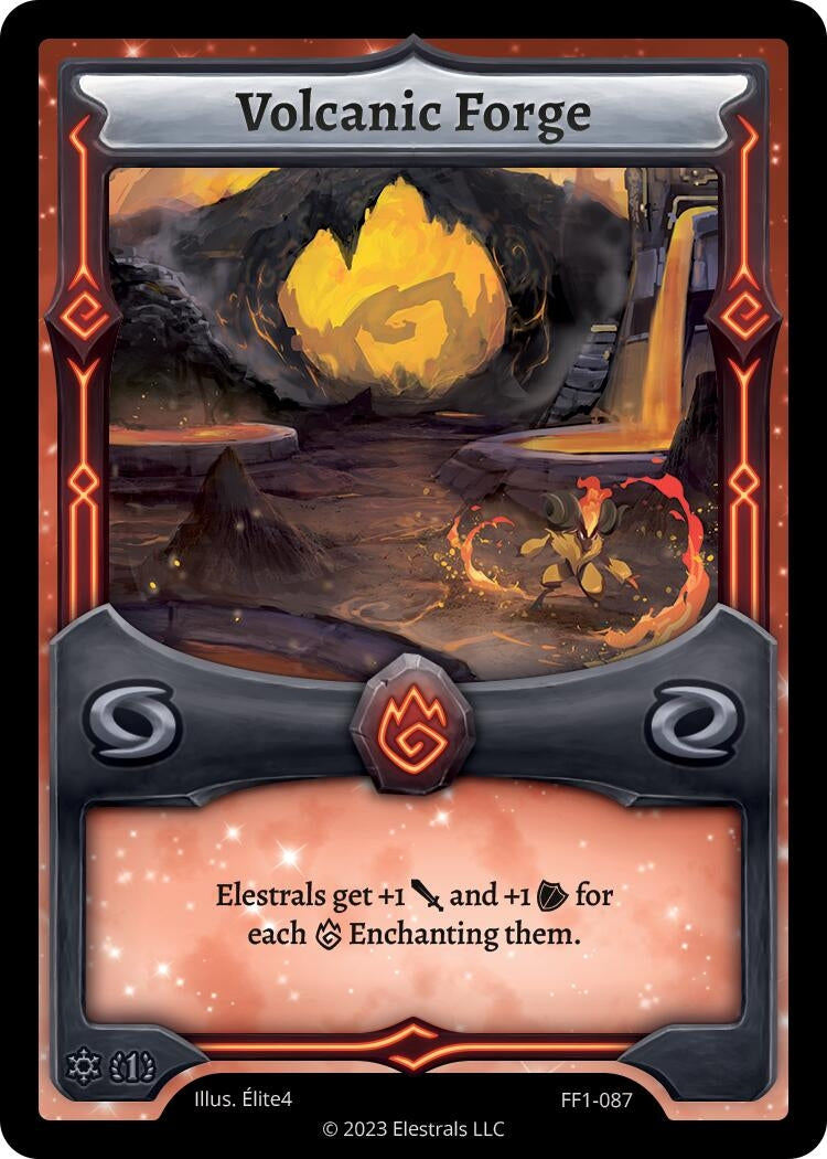 Image for Volcanic Forge (Frostfall [First Edition]) (FF1-087) - Elestrals