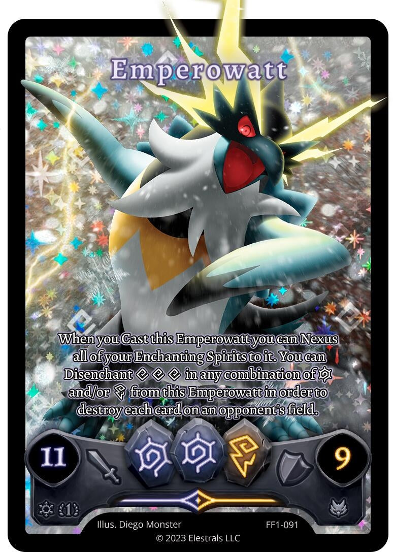 Image for Emperowatt (Full Art) (Frostfall [First Edition]) (FF1-091) - Elestrals